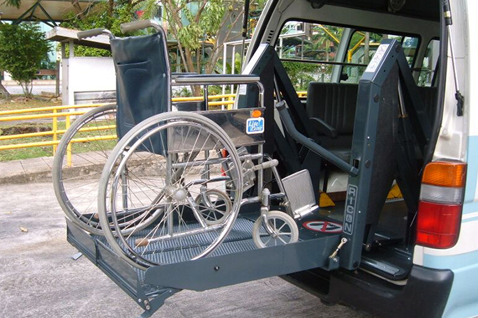 Vehicle Wheelchair Lift Malaysia - Arian Engineering Malaysia